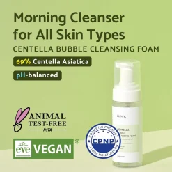 Sale IUNIK Centella Bubble Cleansing Foam Korean Skincare|Gezichtsreiniging