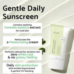 Outlet IUNIK Centella Calming Daily Sunscreen Zonnebrand|Korean Skincare