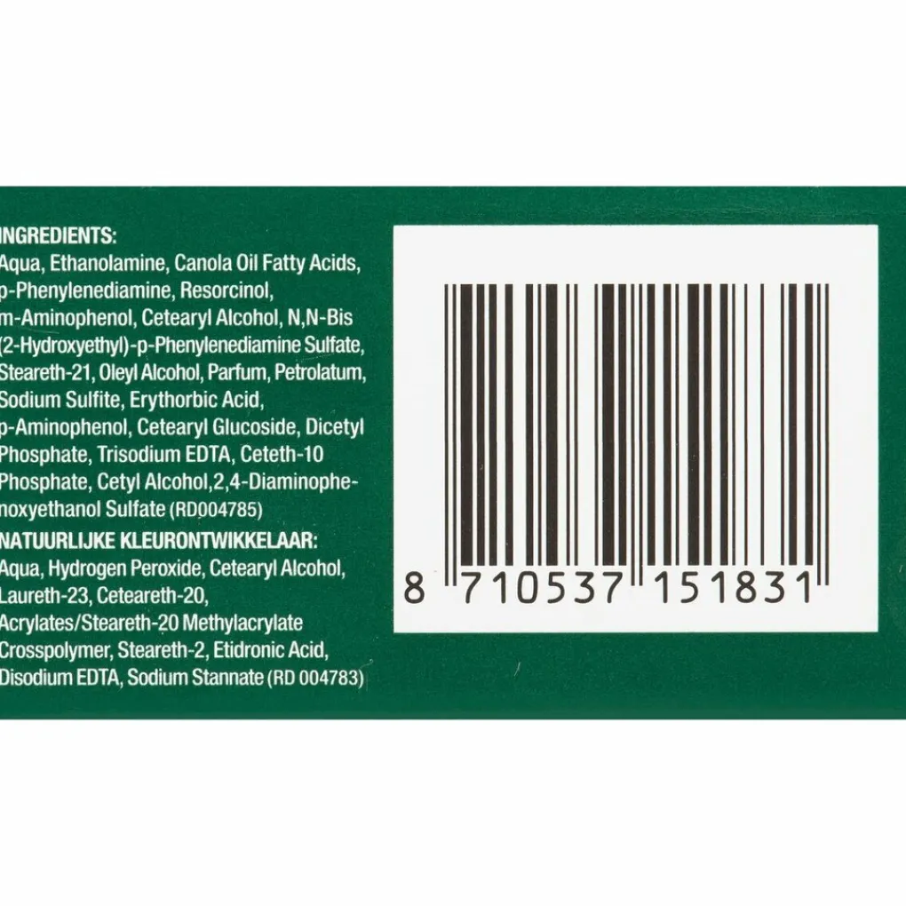 New Original Formula H-45 Donkerbruin Haarkleuring Haarverf