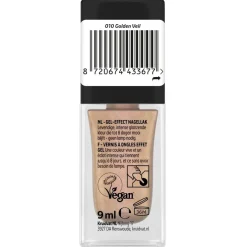 Glass Shine 010 Golden Veil Longlasting Gel Color Nagellak Nagellak