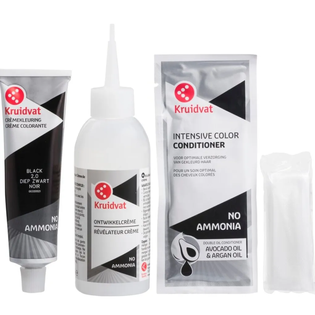 Sale No Ammonia 2.0 Diep Zwart Crème Haarkleuring Haarverf