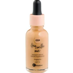 New Stay With Me 035N Medium Olive Radiant Matte Serum Foundation Foundation