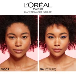 Hot L Oréal Paris Matte Signature 01 Zwart Eyeliner Eyeliner