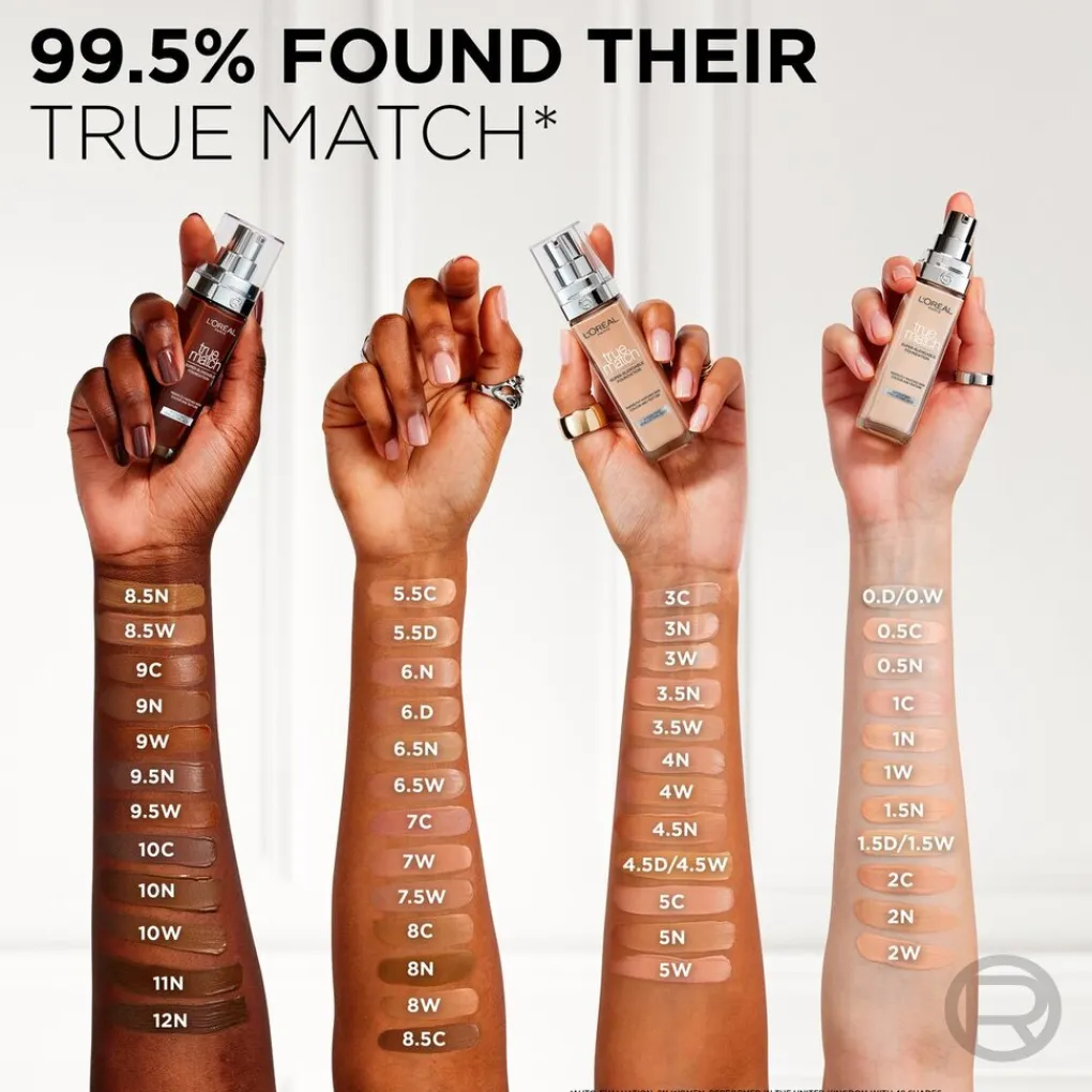 Clearance L Oréal Paris True Match 12.N Ebony Foundation Foundation