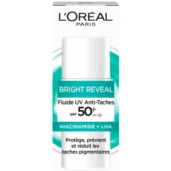 Hot L'Oréal Paris Bright Reveal Dark Spot SPF50+ UV Fluid Moisturizer Dagcreme