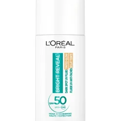 New L'Oréal Paris Bright Reveal Dark Spot SPF50+ Tinted Glow UV Fluid Dagcreme