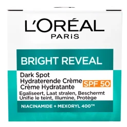Sale L'Oréal Paris Bright Reveal Dark Spot SPF50 Hydraterende Crème Dagcreme