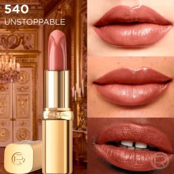 L'Oréal Paris Color Riche 540 Nude Unstoppable Satin Lippenstift Lipmake-Up