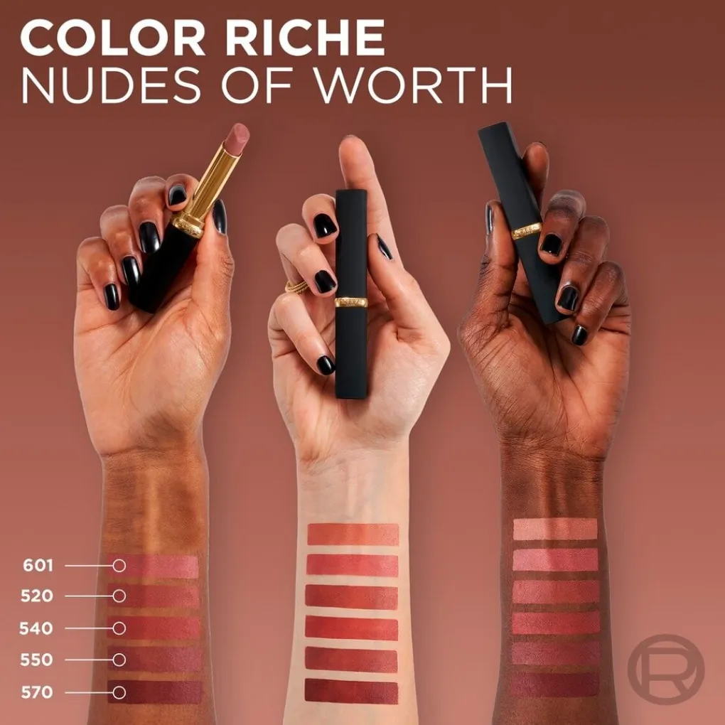 Sale L'Oréal Paris Color Riche 570 Worth It Intense Intense Volume Matte Lippenstift Lipmake-Up