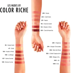 Outlet L'Oréal Paris Color Riche 108 Brun Cuivré Satin Lippenstift Lipmake-Up