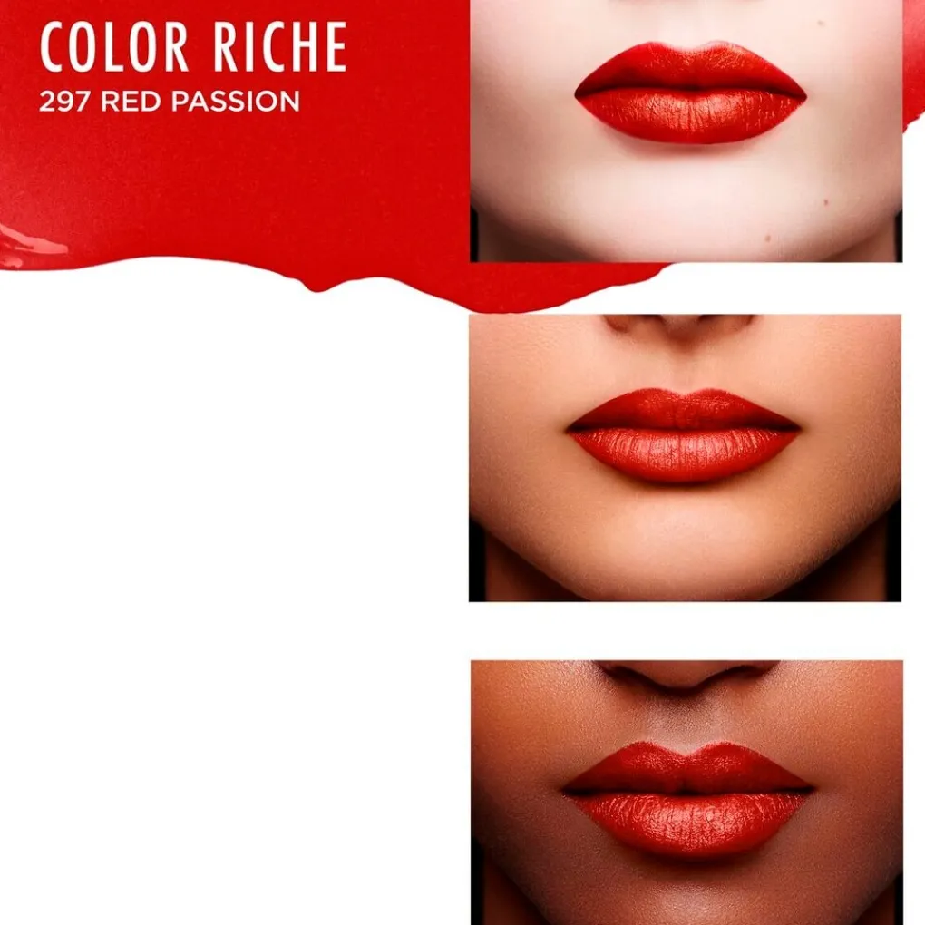 L'Oréal Paris Color Riche 297 Red Passion Lippenstift Lipmake-Up