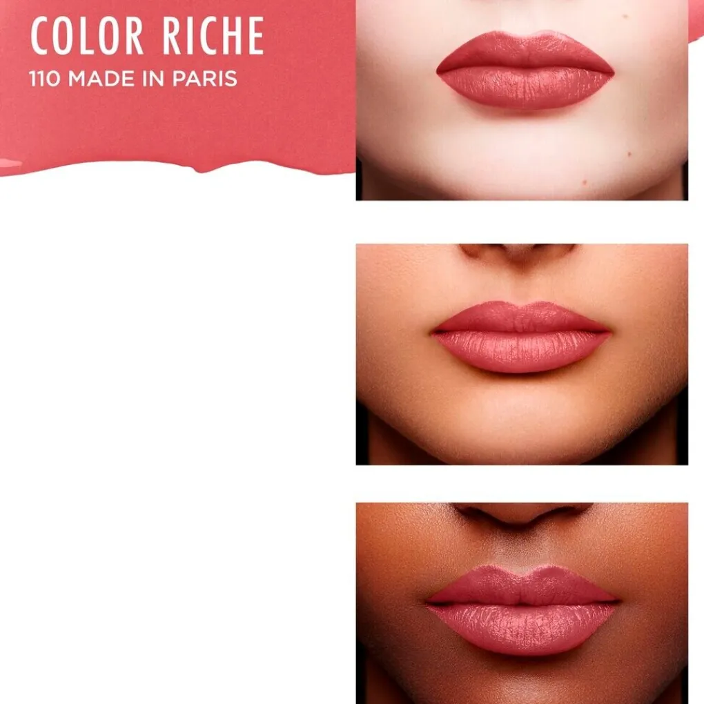 New L'Oréal Paris Color Riche 110 Made in Paris Satin Lippenstift Lipmake-Up