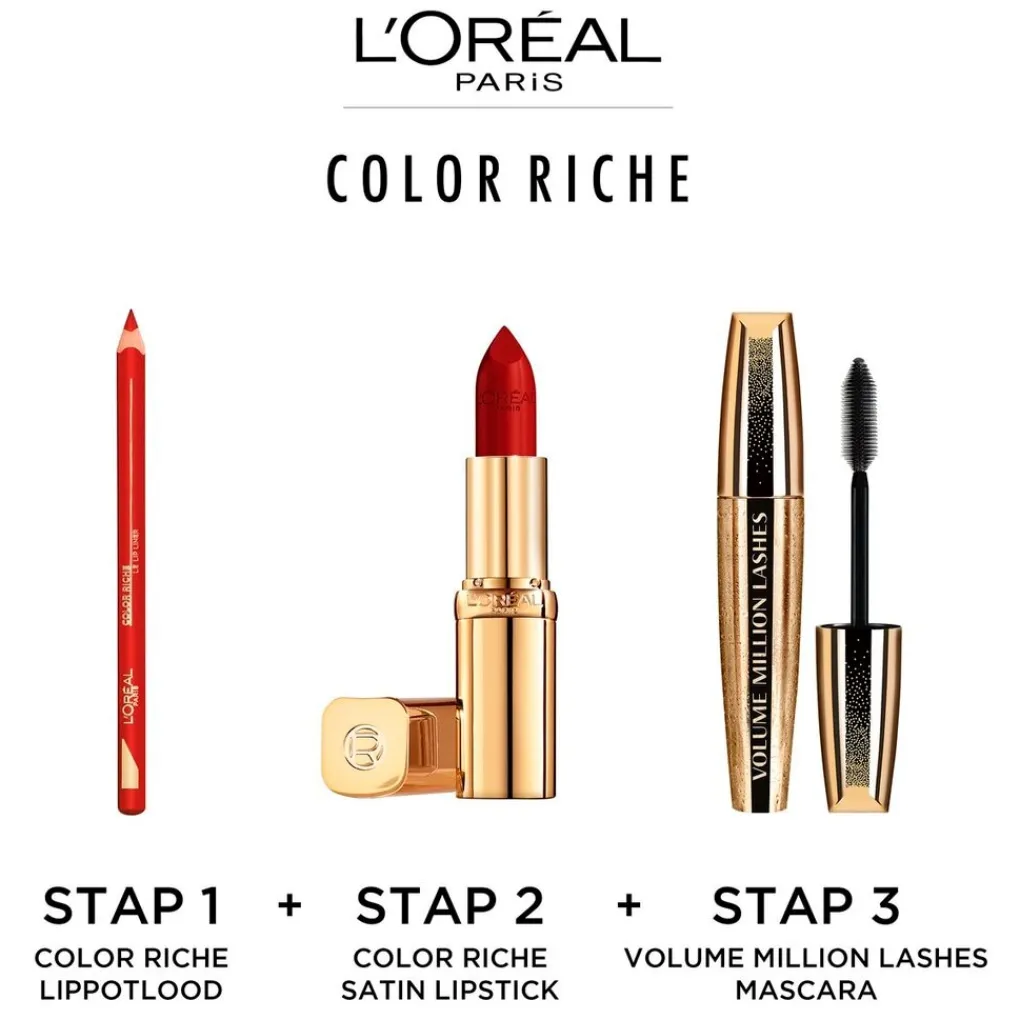 New L'Oréal Paris Color Riche 110 Made in Paris Satin Lippenstift Lipmake-Up