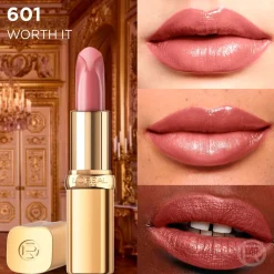 Hot L'Oréal Paris Color Riche 601 Worth It Satin Nude Lippenstift Lipmake-Up