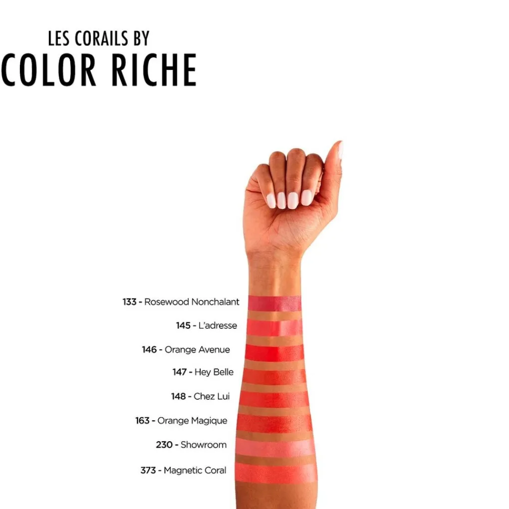 L'Oréal Paris Color Riche 163 Orange Magique Satin Lippenstift Lipmake-Up