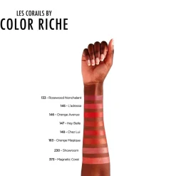 L'Oréal Paris Color Riche 163 Orange Magique Satin Lippenstift Lipmake-Up