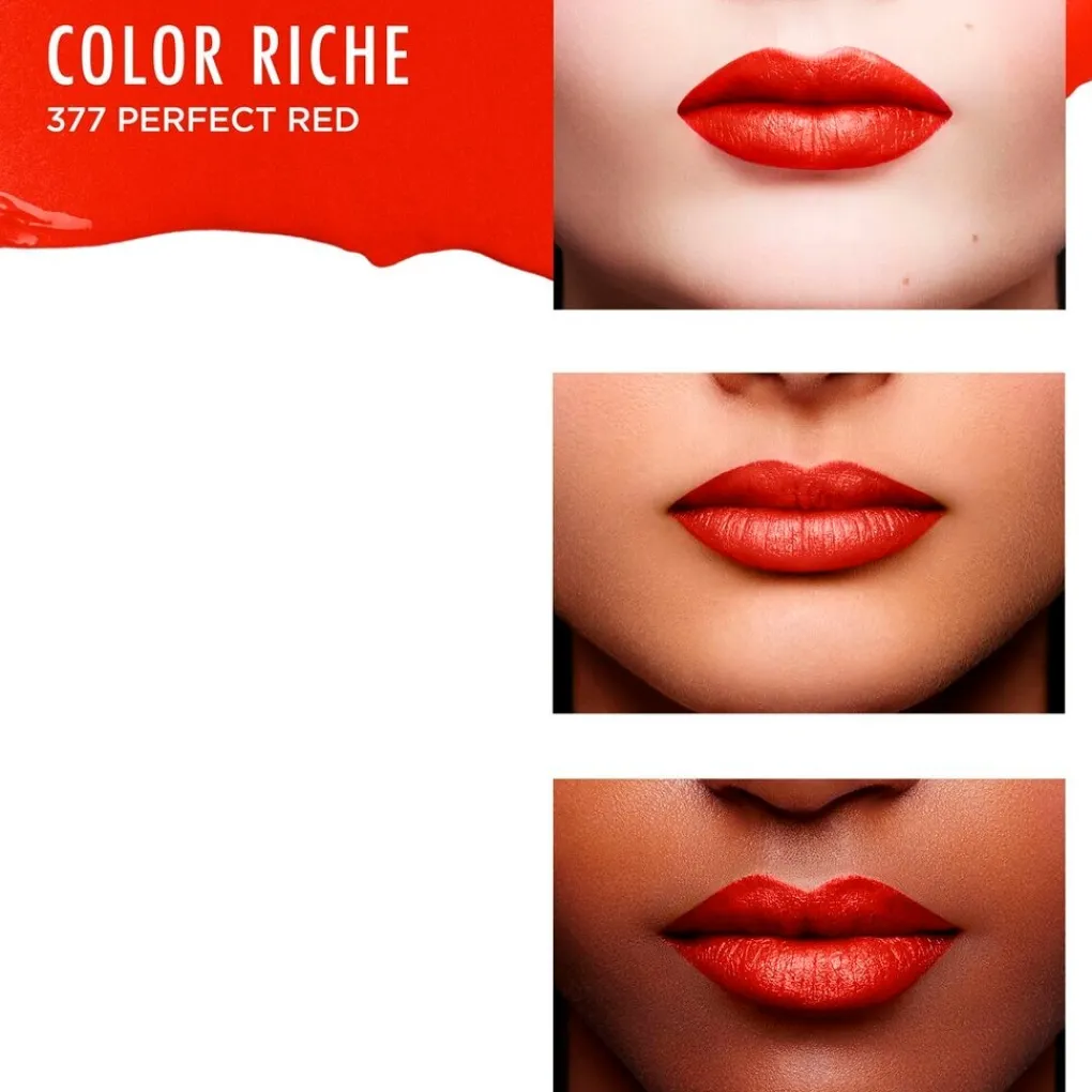 Sale L'Oréal Paris Color Riche Intense 377 Perfect Red Lippenstift Lipmake-Up
