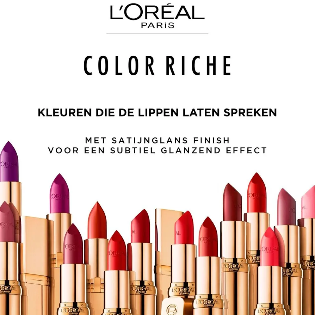 Best L'Oréal Paris Color Riche Nude Intense La Prune Satin Lippenstift Lipmake-Up