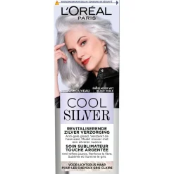 Outlet L'Oréal Paris 2 Parelmoer Wit Revitaliserende Zilver Verzorging Haarverf