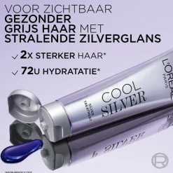 Hot L'Oréal Paris 3 Absoluut Zilver Revitaliserende Zilver Verzorging Haarverf