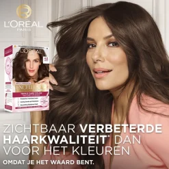 Sale L'Oréal Paris Crème 5.3 Goud Lichtbruin Permanente Haarverf Haarverf