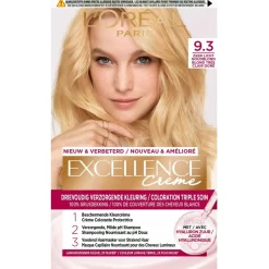 Discount L'Oréal Paris Crème 9.3 Zeer Licht Goudblond Permanente Haarverf Haarverf