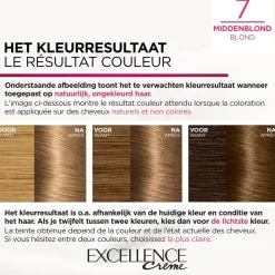 Best L'Oréal Paris Crème 7 Middenblond Permanente Haarverf Haarverf