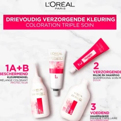 New L'Oréal Paris Crème 4.3 Midden Goudbruin Haarkleuring Haarverf