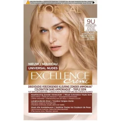 L'Oréal Paris Universal 9U Nudes Zeer Lichtblond Permanente Haarverf Haarverf