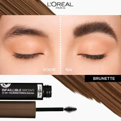 Online L'Oréal Paris Infaillible Brows 24H 108 Dark Brunette Waterproof Wenkbrauwmascara Wenkbrauw Make-Up