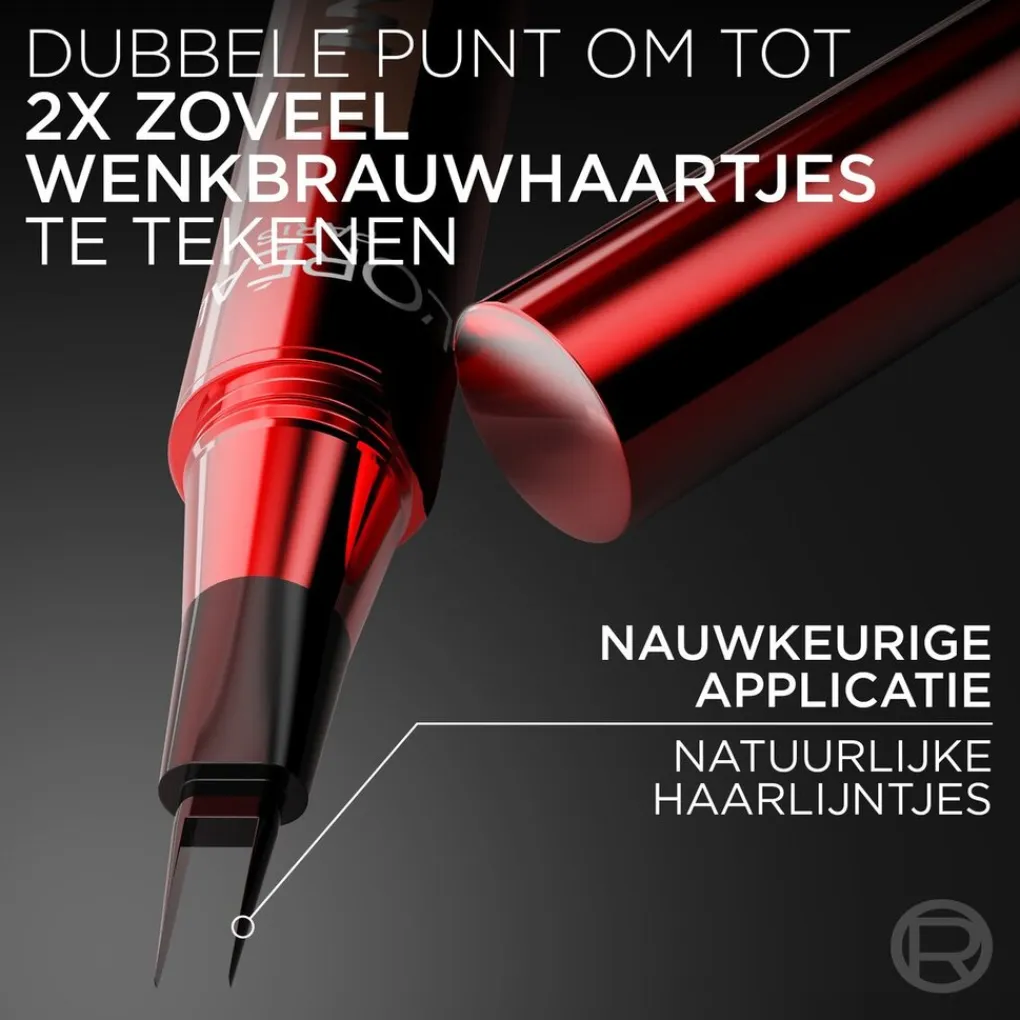 Sale L'Oréal Paris Infaillible Faux Brow 384 Auburn Wenkbrauwpotlood Wenkbrauw Make-Up