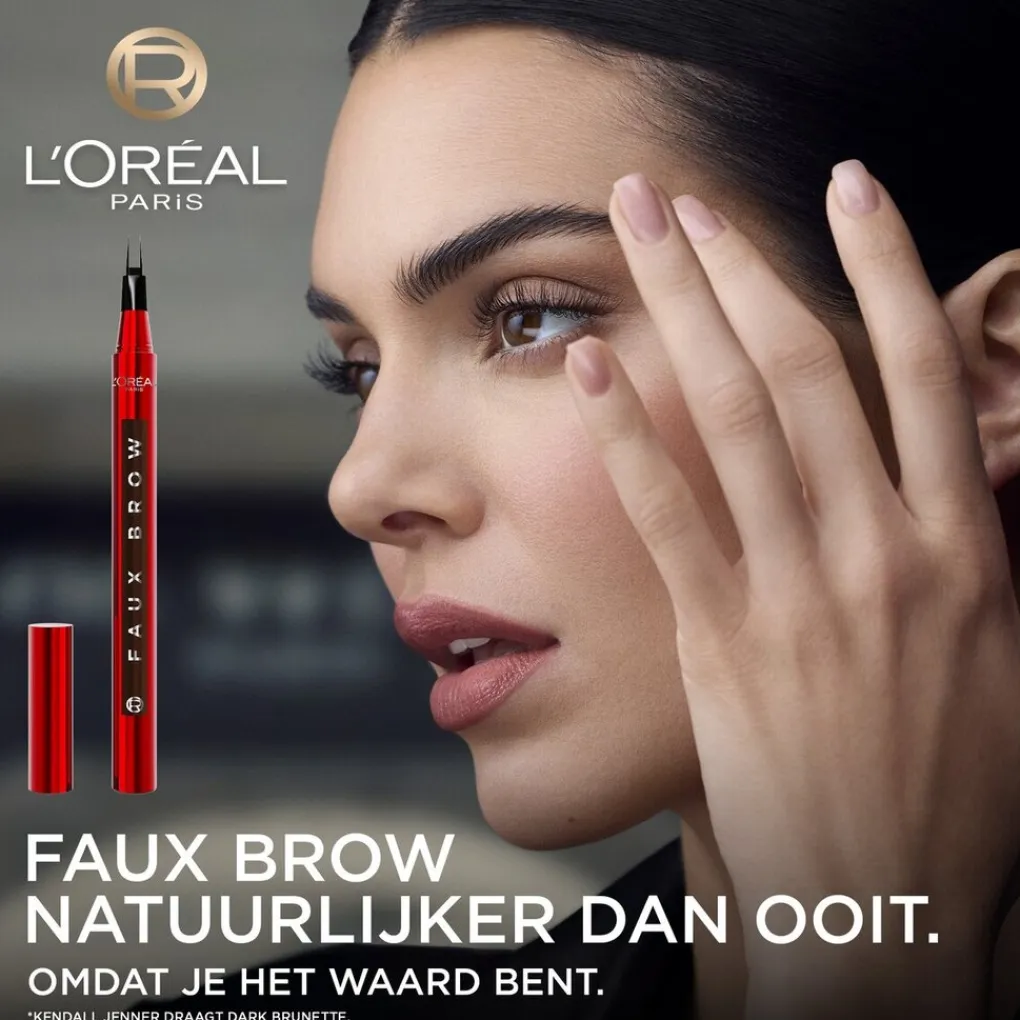 Sale L'Oréal Paris Infaillible Faux Brow 384 Auburn Wenkbrauwpotlood Wenkbrauw Make-Up