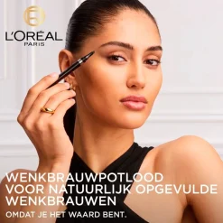 Best L'Oréal Paris Infaillible 24H Brow 5.0 Light Brunette Filling Triangular Pencil Wenkbrauw Make-Up
