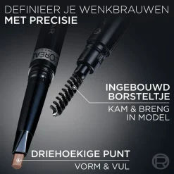 Best L'Oréal Paris Infaillible 24H Brow 5.0 Light Brunette Filling Triangular Pencil Wenkbrauw Make-Up