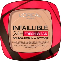 Online L'Oréal Paris Infaillible 24H Fresh Wear 120 Vanille Foundation in a Powder Gezichtspoeder|Foundation