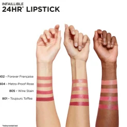 Online L'Oréal Paris Infaillible 24H 804 Metroproof Rose Lipstick Lipmake-Up
