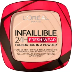 L'Oréal Paris Infaillible 24H Fresh Wear 20 Ivory Foundation in a Powder Gezichtspoeder|Foundation