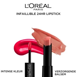 Discount L'Oréal Paris Infaillible 24H 701 Captivated By Cerise Lipstick Lipmake-Up