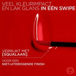 Hot L'Oréal Paris Infaillible Laque Resistance 415 Red Bisou Lippenstift Lipmake-Up