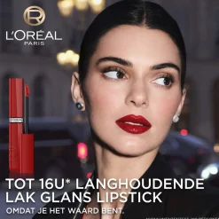 Discount L'Oréal Paris Infaillible Laque Resistance 215 Drunk in Rose Lippenstift Lipmake-Up