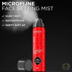 Best L'Oréal Paris Infaillible 3-Second Setting Mist Fixing Sprays