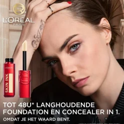 Outlet L'Oréal Paris Infaillible Skin Ink 100 2-in-1 Foundation & Concealer Concealer