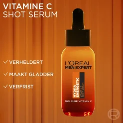 Outlet L'Oréal Paris Men Expert Hydra Energetic Vitamin C Serum Gezichtsserum Mannen