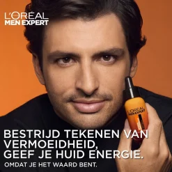 Outlet L'Oréal Paris Men Expert Hydra Energetic Vitamin C Serum Gezichtsserum Mannen