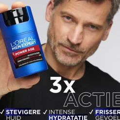 Outlet L'Oréal Paris Men Expert Power Age 24H Gezichtscrème Gezichtscreme Mannen