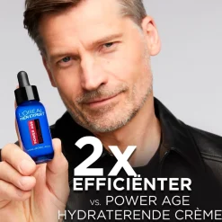 Outlet L'Oréal Paris Men Expert Power Age Serum met Hyaluronzuur Gezichtsserum Mannen