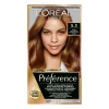 Hot L'Oréal Paris Préférence 5.3 Goud Lichtbruin Permanente Haarkleuring Haarverf