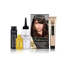 Best L'Oréal Paris Préférence 4 Middenbruin Permanente Haarkleuring Haarverf