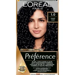 Clearance L'Oréal Paris Préférence 1.0 Zwart Permanente Haarkleuring Haarverf
