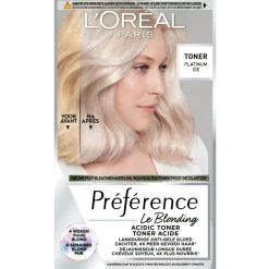 Outlet L'Oréal Paris Préférence Le Blonding Platinum Ice Acidic Toner Haarverf
